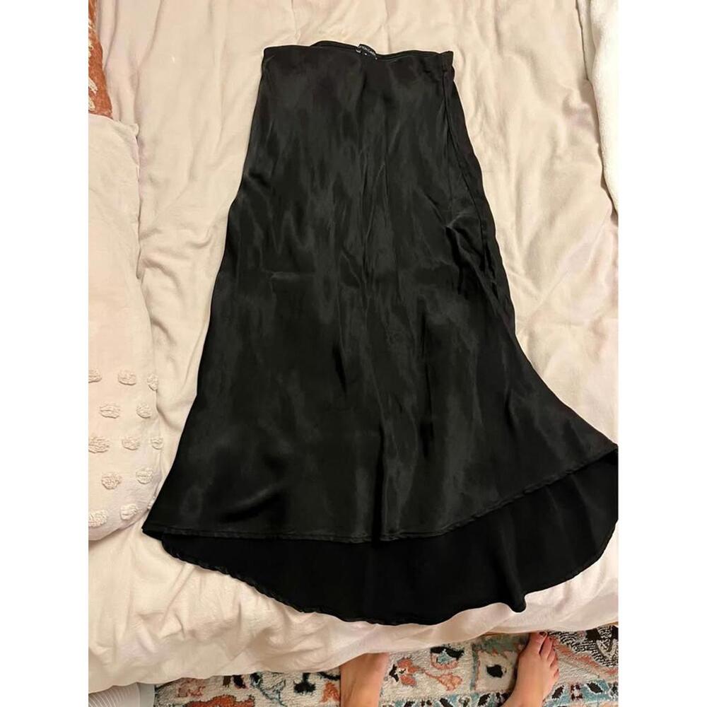 Chic Black Maxi Skirt